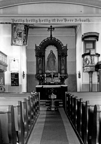 Kirche Hamwarde 1959